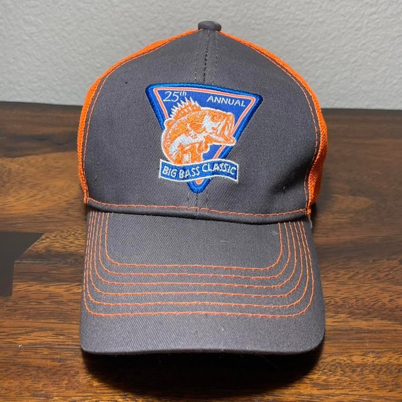 Other Other - Vintage 25th annual big bass classic Orange trucker hat